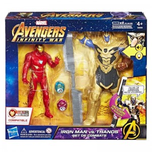 Set figuras Iron Man vs...