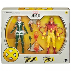Set 2 figuras Pyro y Rogue...