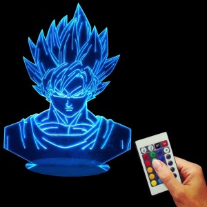 Luz de Noche 3D Goku Dragon...